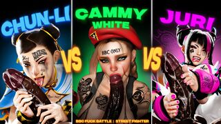 春丽 VS 嘉米·怀特 VS 朱莉 | BBC FUCK BATTLE | 街头霸王