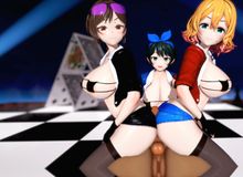 水原千鹤x七海麻美x更科瑠夏x樱泽墨 - Sugar Free【彼女、お借りします】SEX版