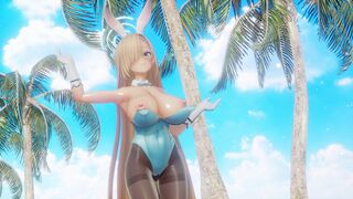 [MMDBlue Archive] 一之濑明日奈的舞蹈- 极乐圣堂