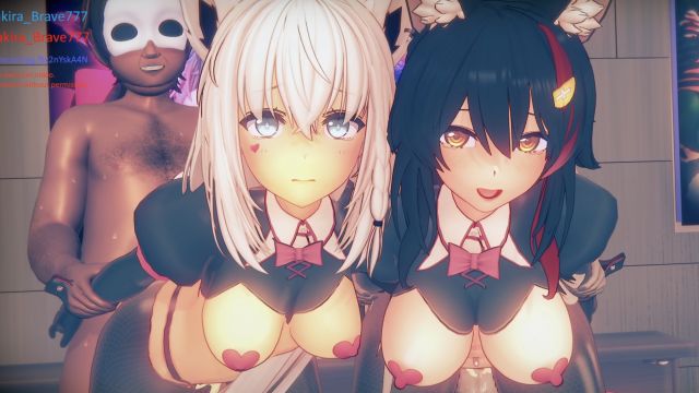 [akira_Brave777] 2025年SP11月：白上吹雪和大神澪的群交