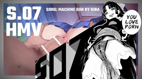HMV-巨乳女孩们的淫荡高潮时刻（Machine gun by Kira）
