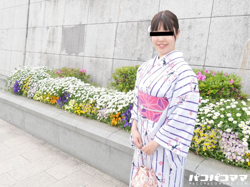 人妻釜子调教 〜与浴衣相配的童颜少妻〜 菊田夏生 pacopacomama_032021_449