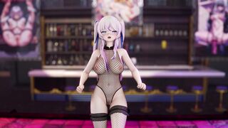 MMD-黑丝东雪莲的诱惑舞蹈