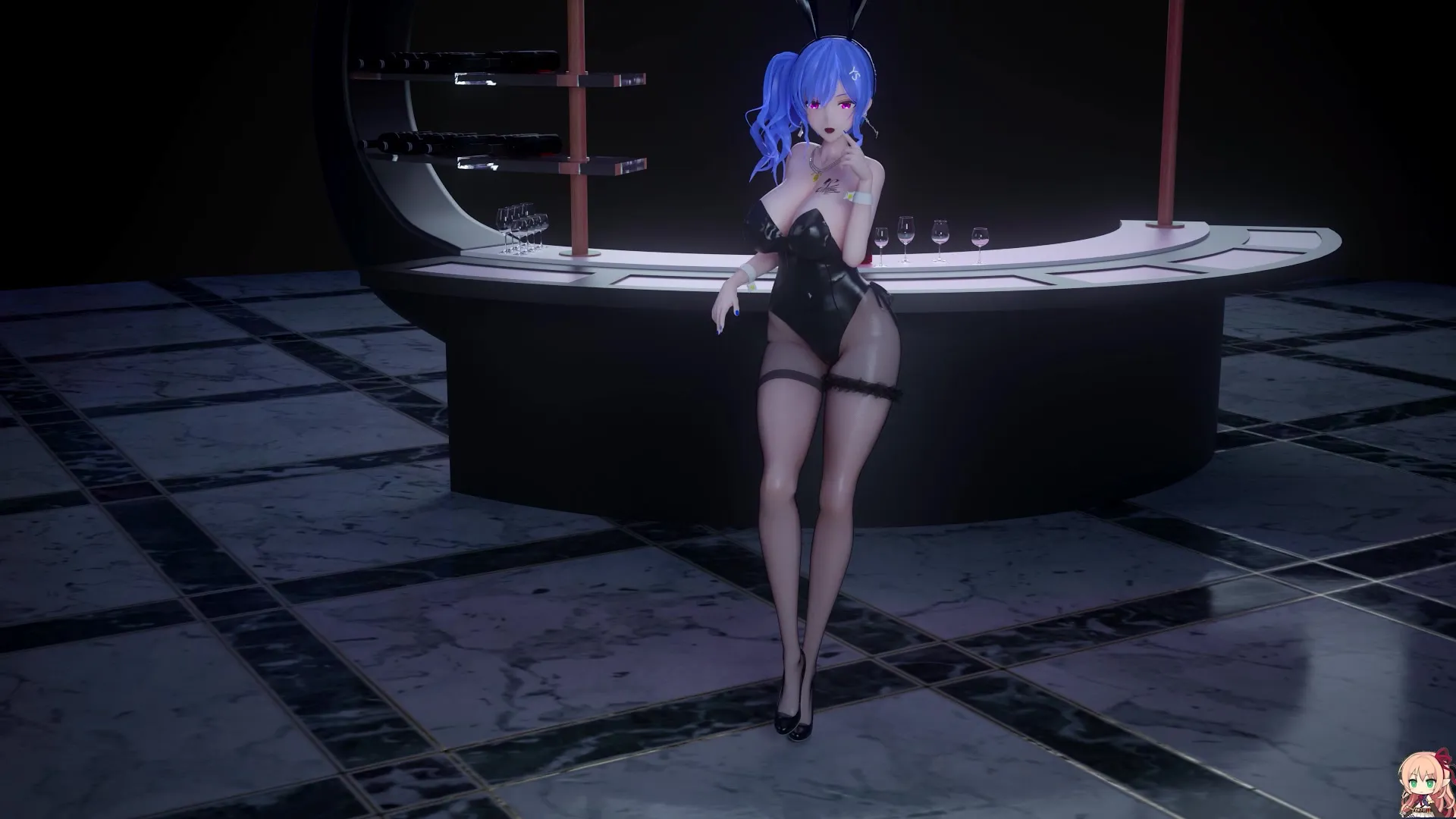 圣路易斯——晚安吻 MMD