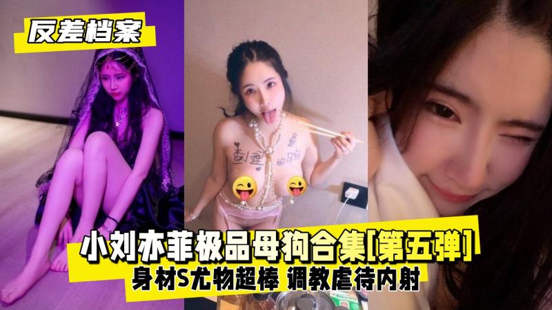 【反差婊档案】小刘亦菲极品母狗 草莓老师[第五弹]身材S尤物