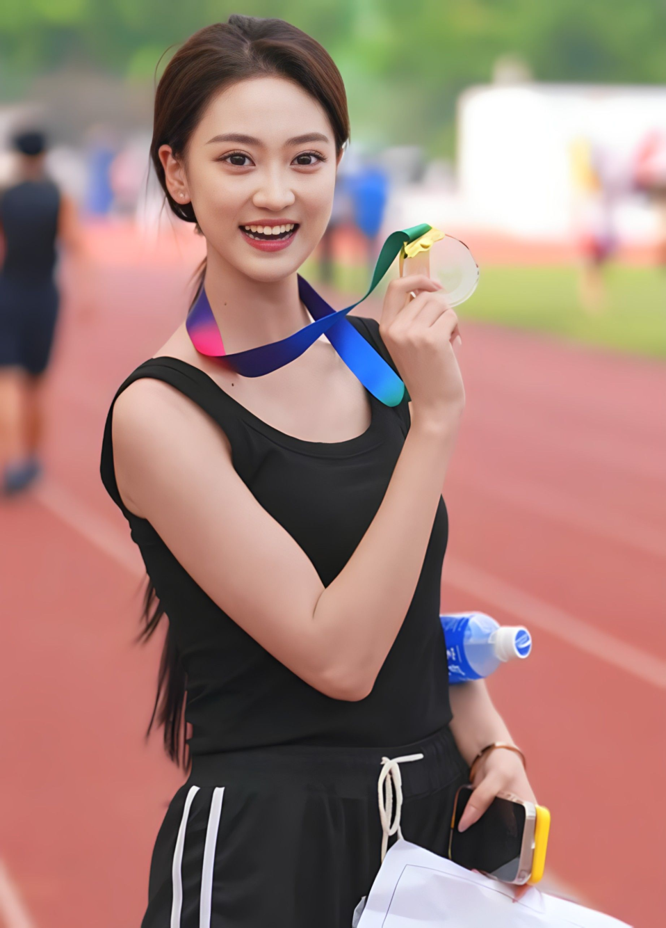 中国传媒大学校花郑乐蕊私密视频网盘泄露！短跑冠军床上秒变风骚尤物！