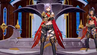 MMD-催眠迪希雅与刻晴跳舞