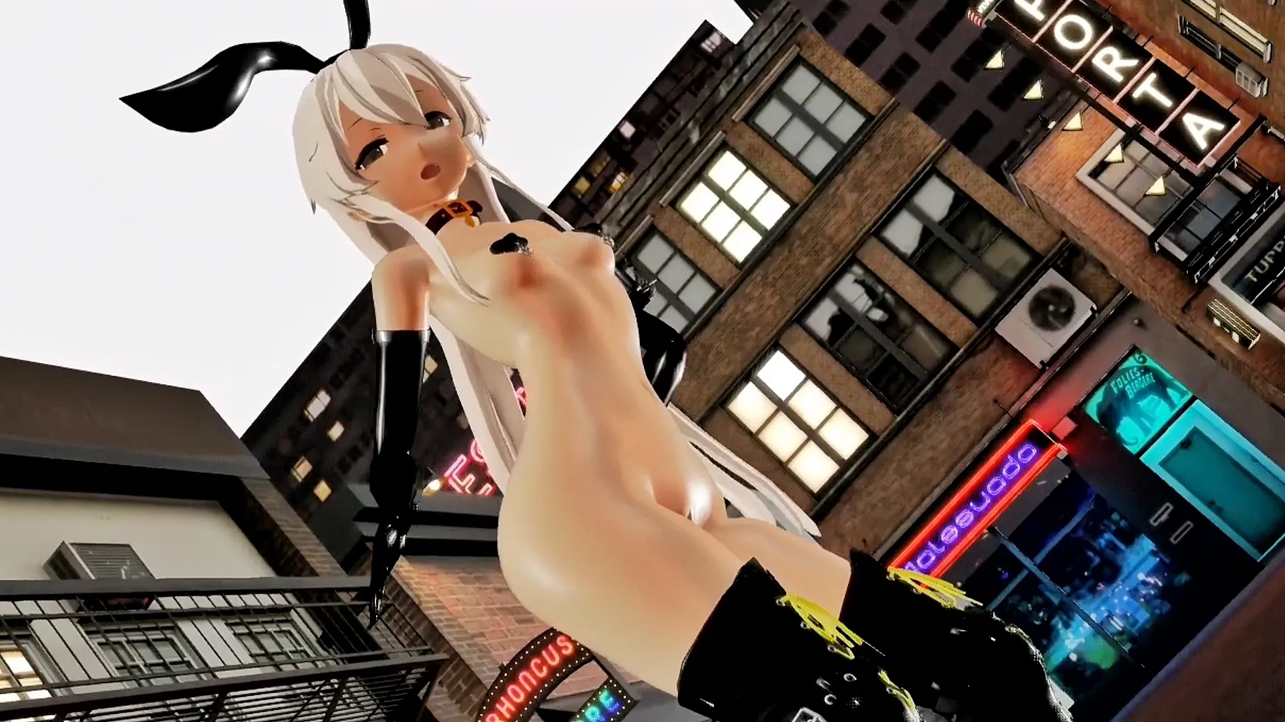 岛风 - 巨魔舞 [MMD R15] Mrnewv