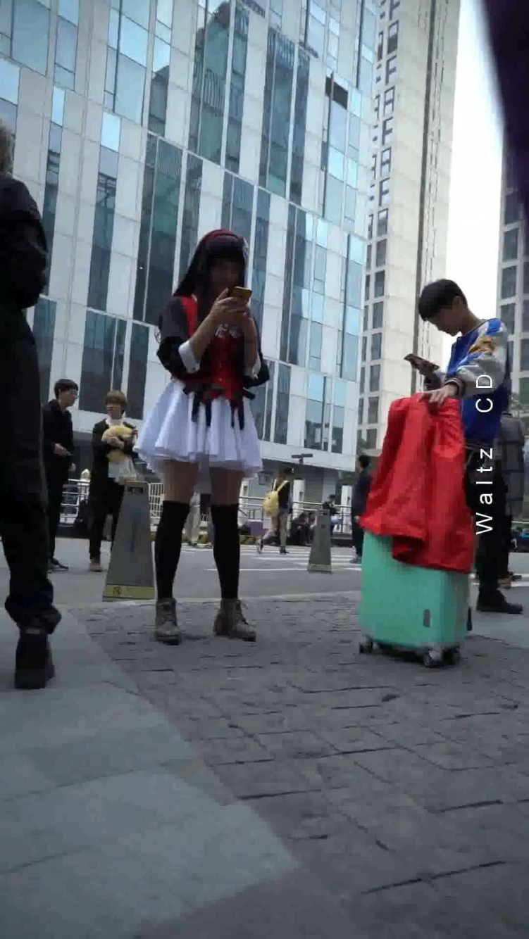 动漫展 Cosplay 裙底偷拍 第二部