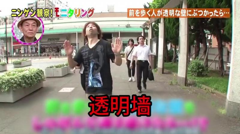 如果前面路人撞上透明墙，你会有怎样的反应