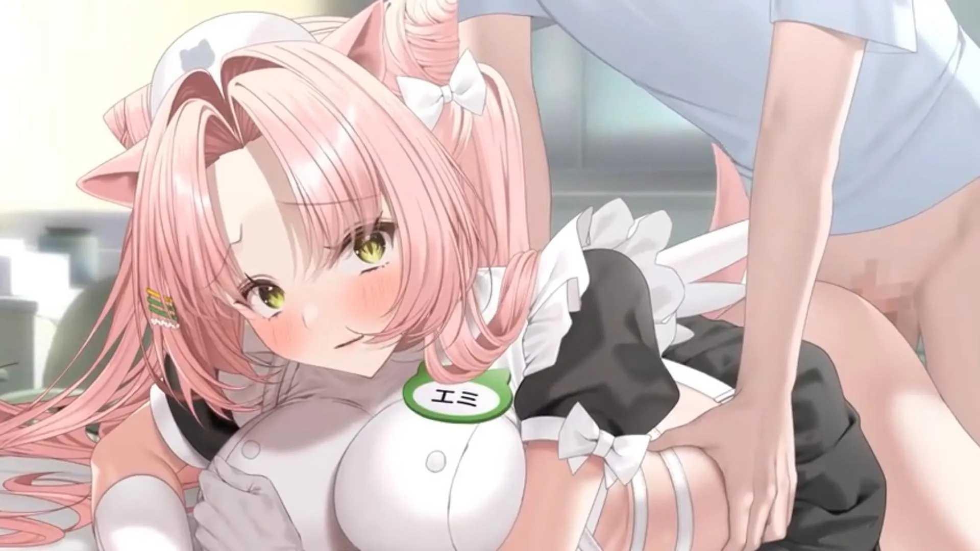 猫咪诊所治疗阴穴，猛操女仆爆乳猫女 - Emi (3) [Haiba]
