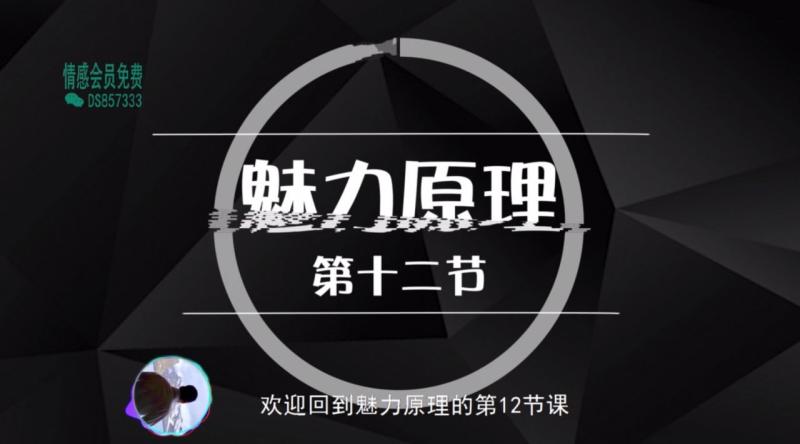 2020魅力原理   12魅力系统第十二集