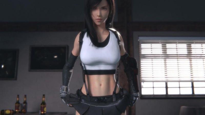 [Lvl3Toaster] Tifa show's you her panties + shaved