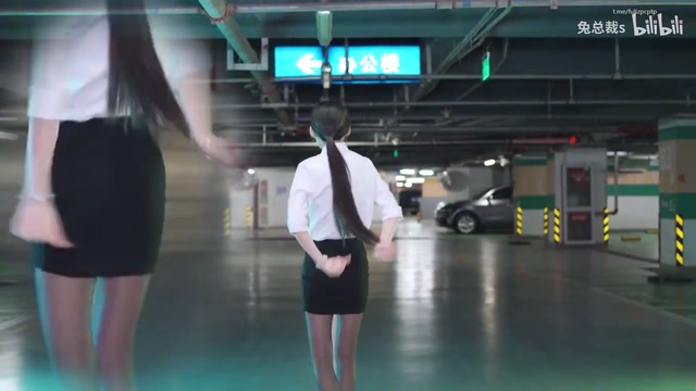 pmv 【兔○裁】秘书下班去蹦迪 舞蹈玩弄黑丝后入