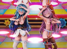 【MMD R-18】ラミこよでキスキツネ