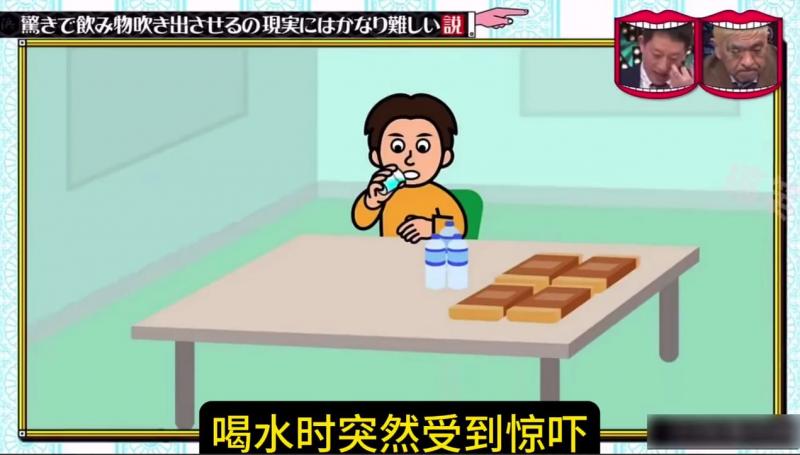 喝水时突然受到惊吓 喝水的人会有什么反应呢？