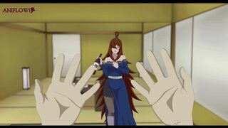 照美冥巢穴肉棒被长十郎巨根坐入