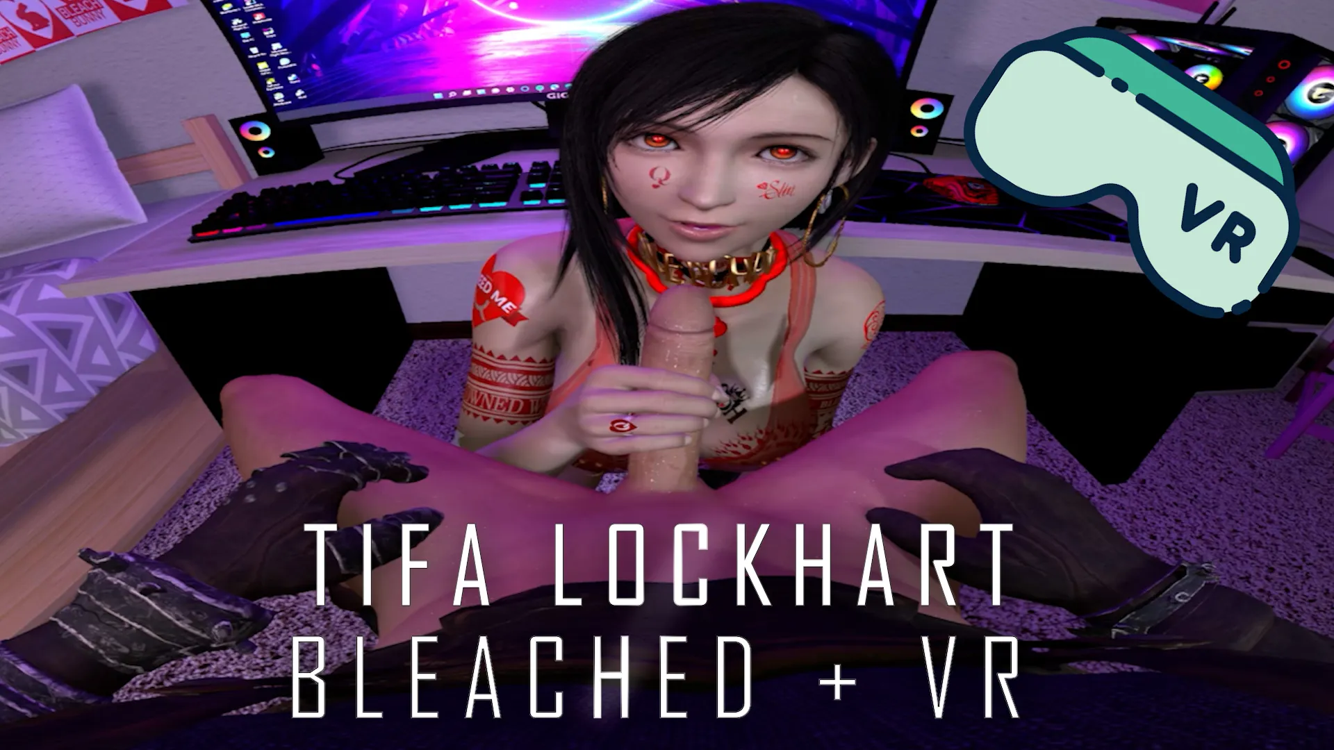 蒂法·洛克哈特漂白口交 + AI 语音 [VR 版]