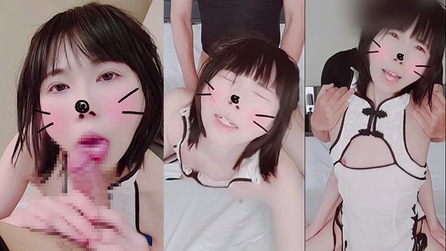 清凉纯白的瓷器女孩被反操，直到她狼狈倒地！ 中桥结束！  -  里卡