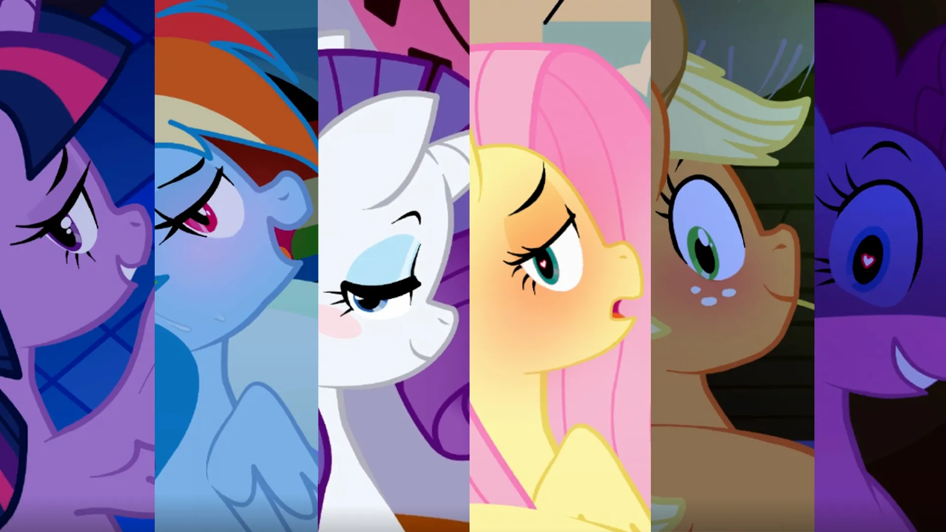 MANE 6 反向骑乘女郎合集 [CanaryPrimary] [小马宝莉]