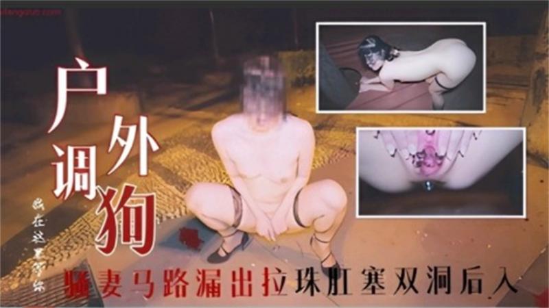 国产最新推特大神调教母狗骚妻公园马路露出啪啪拉珠肛塞双洞后入