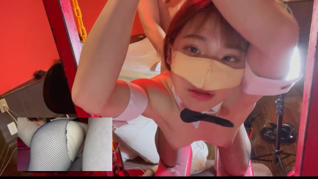 美少女SM拘束』コスプレ女子大生をイラマチオ调教！タイツを破いて绮丽なパイパンまんこに中出しSEX♡素人カップル10代无修正スタイル抜群色白バニーEnglish subtitles-无尽卡门720