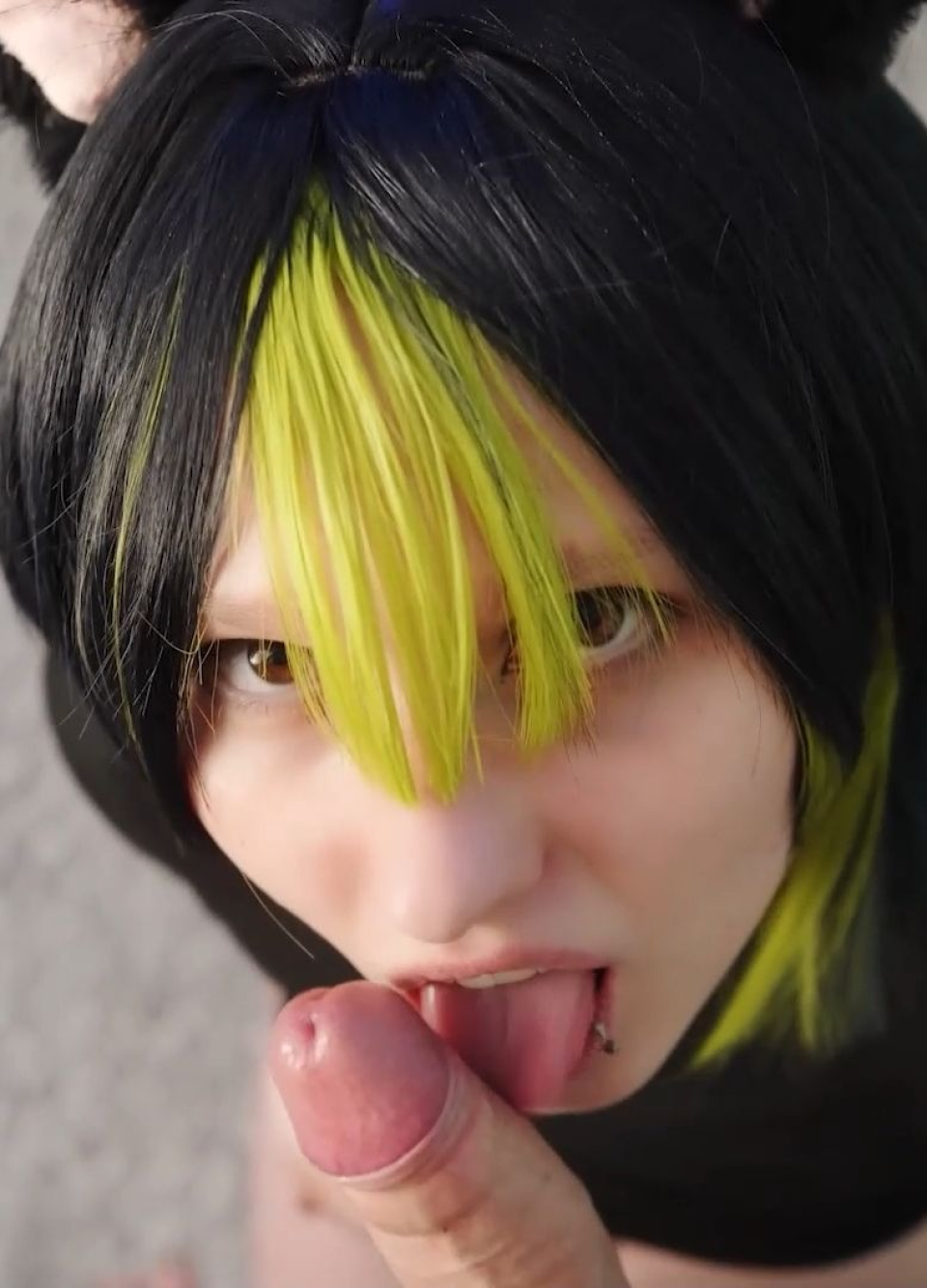 欧美女孩口交真骚