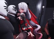 小巷偶遇吸血鬼*，小-`]/穴榨精强如怪物，`# 拼尽全力无法战胜