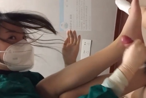 医院提供男性“根浴”服务，美女护士按摩,内部视频流出