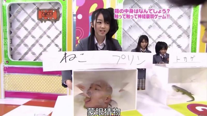 日本奇葩综艺蒙眼猜物游戏，不得不说艺人真会玩