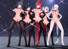 鸣潮MMD最烧的鸡就要配最烧的曲 UPDOWN-EXID 