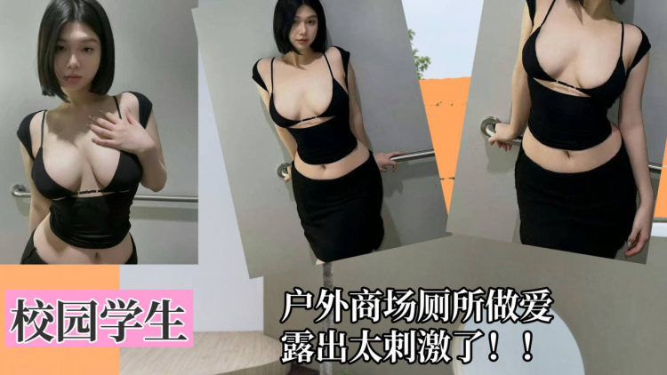 贵宾【校园学生】户外商场厕所做爱太刺激了！