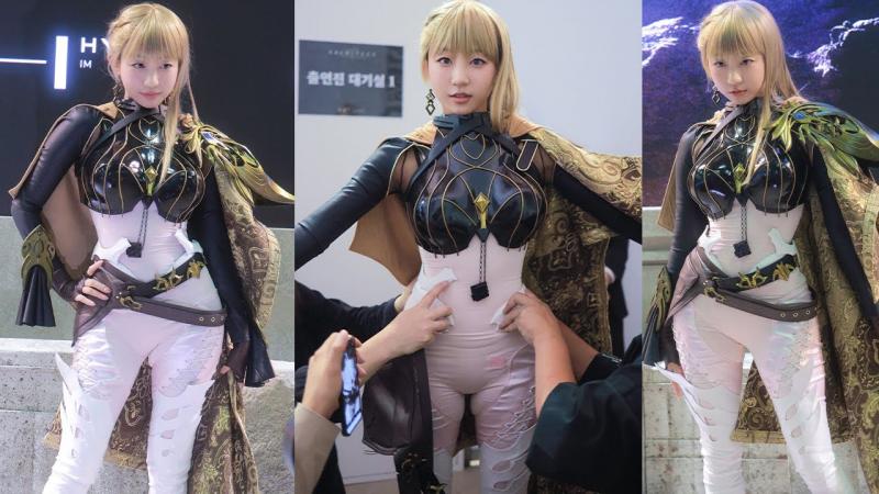 G-Star首次cosplay！建筑师：流放之地变身战斗牧师