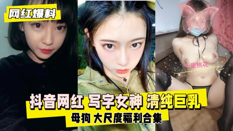 【网红爆料】抖音网红 写字女神 清纯巨乳母狗 大尺度福利合集