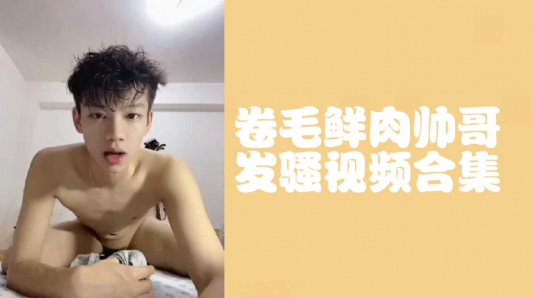 卷毛鲜肉帅哥发骚视频合集