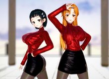 亚丝娜x桐谷直叶 - 爽快夺回Sunlight【ソードアート・オンライン】