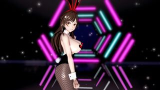 MMD-水原千鹤今晚派对舞蹈