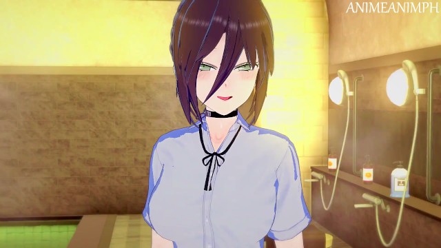 《电锯人》里的蕾泽被操到高潮 - 无码动漫
