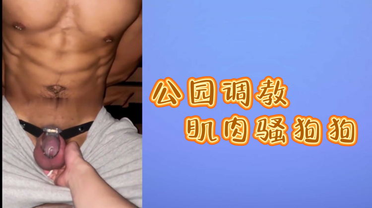 公园!=调教肌肉骚狗狗