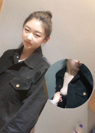 牛仔衣大胸