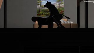 掠夺成性的邻居：她成了他的玩偶