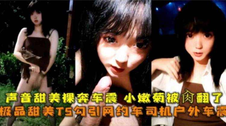 极品甜美.TS勾引网约车司机户外车震，#^声音 甜美裸奔车震小嫩菊)=花=_$;直接被操翻了