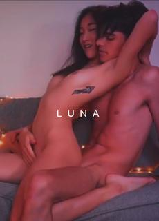 p站网红luna与洋老外的一天