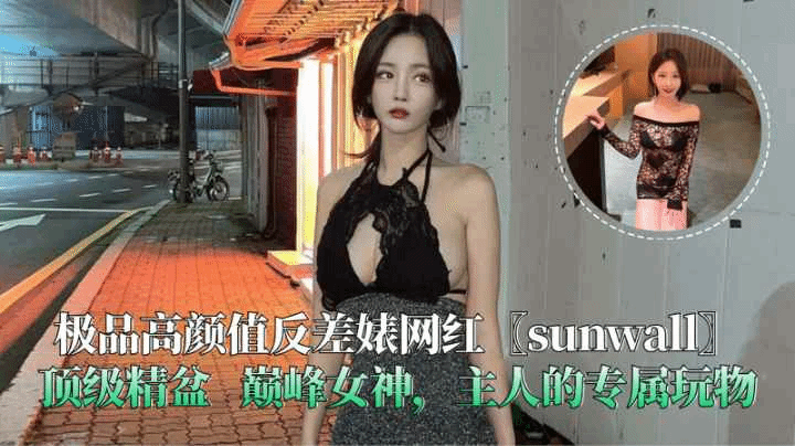 巅峰女神『sunwall』顶级精盆主人的专属玩物