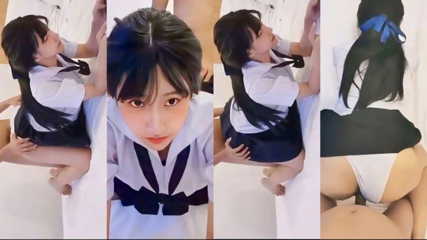 被激情后入的粉嫩学妹还在玩游戏