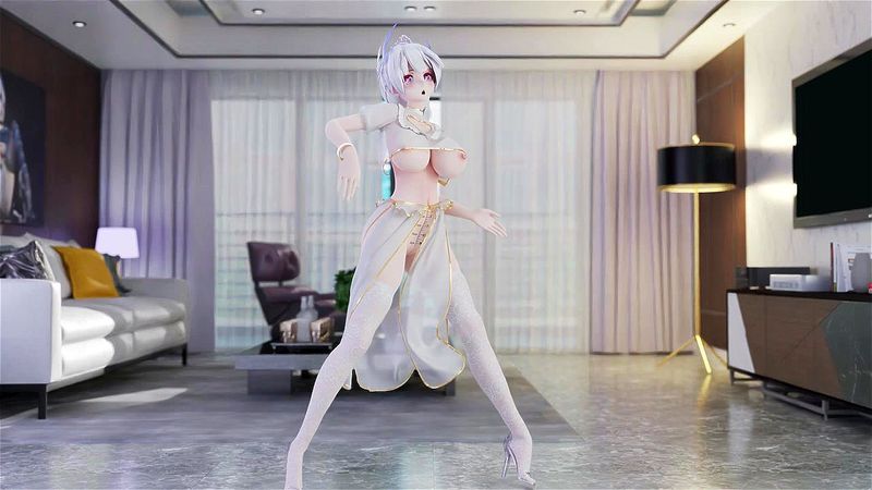 3D mmd i站腿玩年