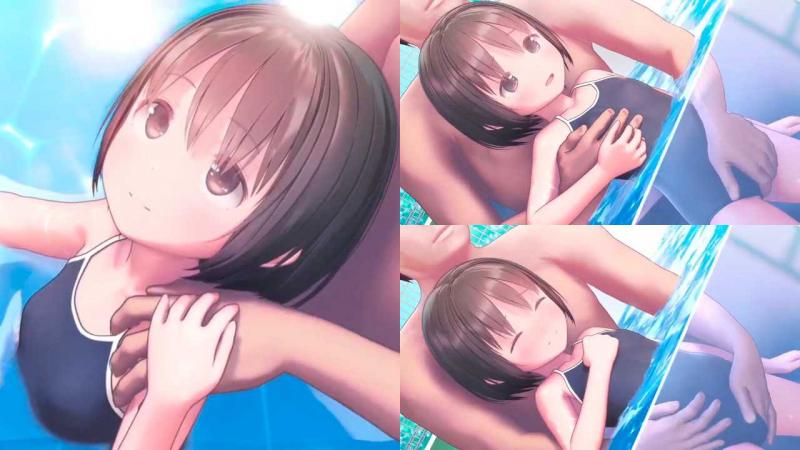 【动漫同人】短发萝莉泳池