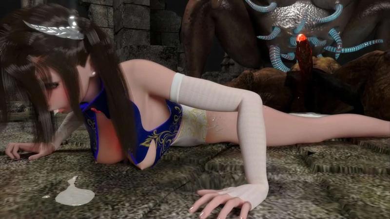 淫乱青蛙少女体内产卵
