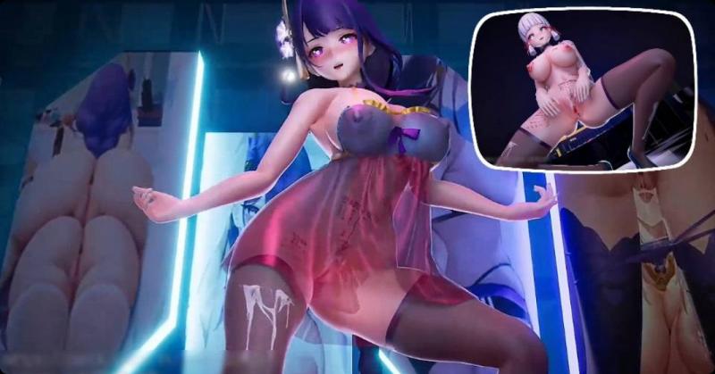 MMD同人~雷电将军＋神里凌华