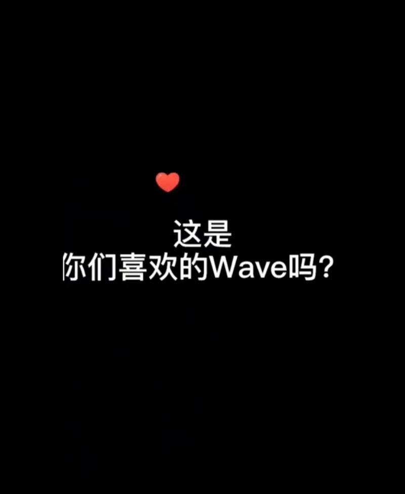 这是你们喜欢的Wave吗？